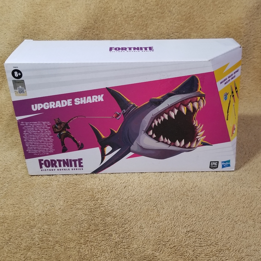 Hasbro Fortnite Victory Royale Series Upgrade Shark Action Figure New
